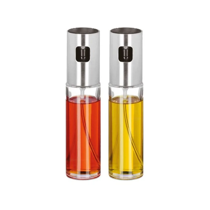 Oil and Vinegar Atomizers Set of 2 - 3 3/4 oz - D: 1 5/8" H: 6 7/8"