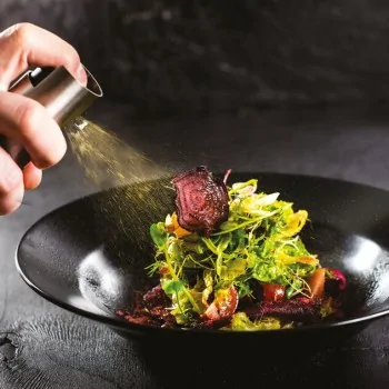 Oil and Vinegar Atomizers Set of 2 - 3 3/4 oz - D: 1 5/8" H: 6 7/8"