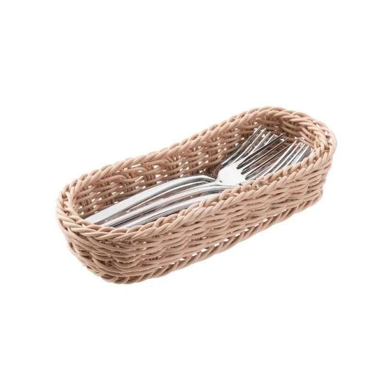 Flatware/Bread Basket Rectangular - 10 5/8" x 3 7/8" x 1 3/4"
