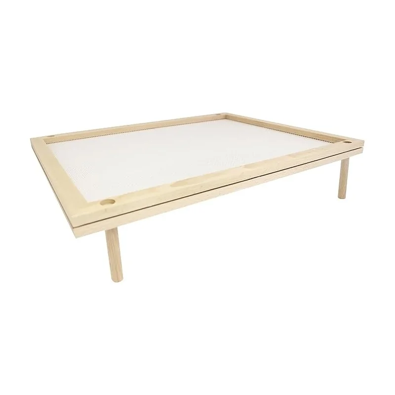 Beechwood Pasta Drying Tray Stackable - 20" x 15 3/8" x 1 5/8"