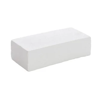 Handcrafted Fine Porcelain Rectangular Brick Effect 18.5 x 9 x 5 cm - Set of 4
