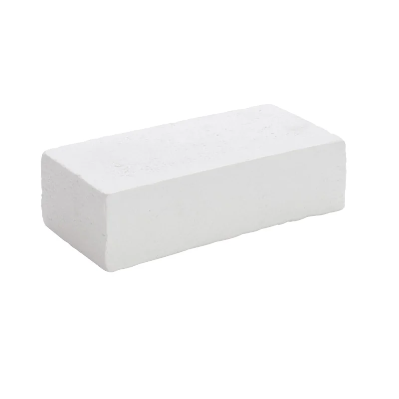 Handcrafted Fine Porcelain Rectangular Brick Effect 18.5 x 9 x 5 cm - Set of 4