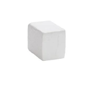 Handcrafted Fine Porcelain Cube Cast Effect 8 x 7 x 8 cm - Set of 6