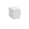 Handcrafted Fine Porcelain Cube Cast Effect 8 x 7 x 8 cm - Set of 6