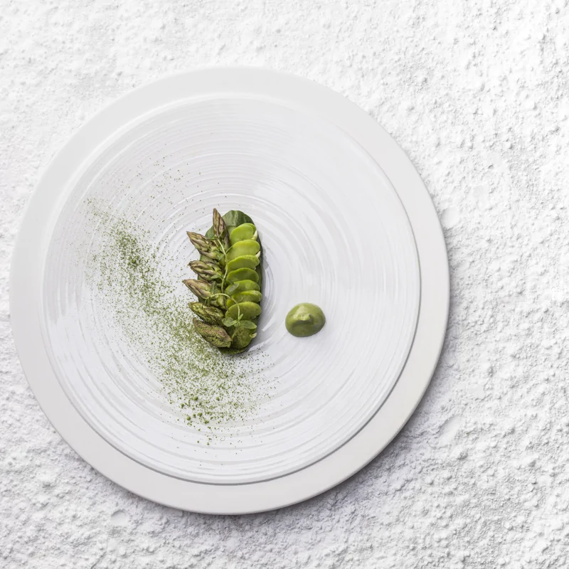 Degrenne 239315 Degrenne Bahia Pierre De Lune Round Bread And Butte...