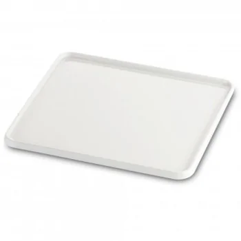 Degrenne 202629 Degrenne Evento White Enamelled Porcelain Tray Gn 1...