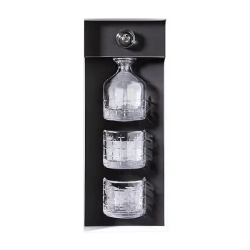 Degrenne Newport Twist 2 Glasses & 1 Carafe Stackable Set - Pack of 1