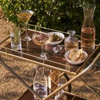 Degrenne Newport Twist Crystal Shortdrink 25 cl - Pack of 6