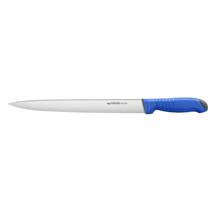 FISCHER SANDVIK Skinning Knife 20 cm - Flexible Blade - Blue Handle