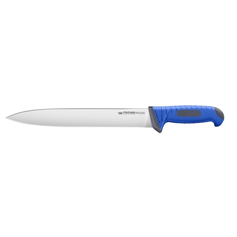 FISCHER SANDVIK Double - Edged Sticking Knife 30 cm - Blue Handle