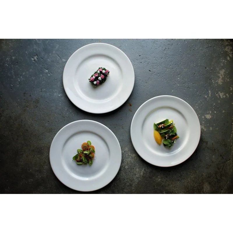 Chef & Sommelier Eternity Plus Rim Plate (D:11.5'') - Set of 12