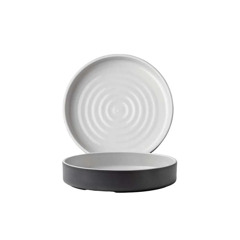 Chef & Sommelier Geode Charcoal Bowl 32.0 Oz (D:8.5'') - Set of 12 Chef & Sommelier Geode Charcoal Bowl 32.0 Oz (D:8.5'') - Set of 12