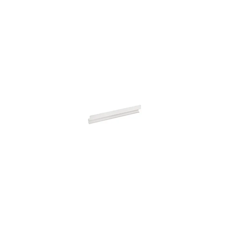 Elegant Pantry Stopper - Steel - Matt White - 29.8 x 4.9 x 2.5 cm - 2-Piece Set
