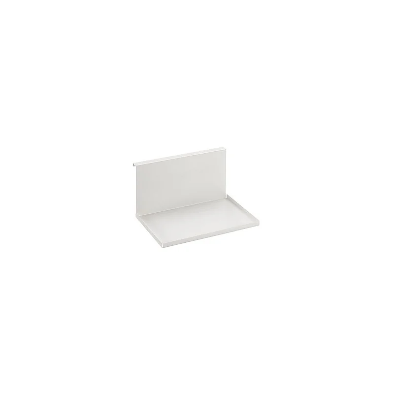 Elegant Matt White Steel Hanging Tray - Pantry L - 30.4 x 22.8 x 17 cm (2-Piece Set)