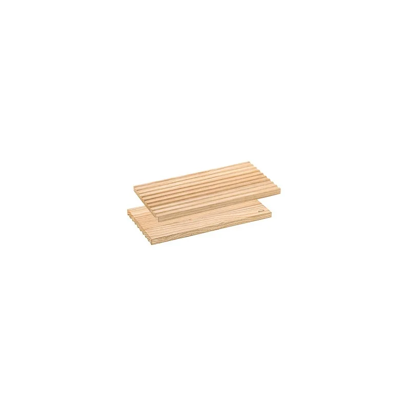 Elegant Ash Solid Wood Cutting Board - The Pantry M - 36.7 x 19.8 x 1.8 cm