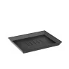 Elegant Lid/Tray - Matt Black Melamine - 39.5 x 31.5 x 4 cm