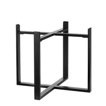 Elegant Rack for XXL bowl KONKRET! - steel, matt black - 70x70x57cm