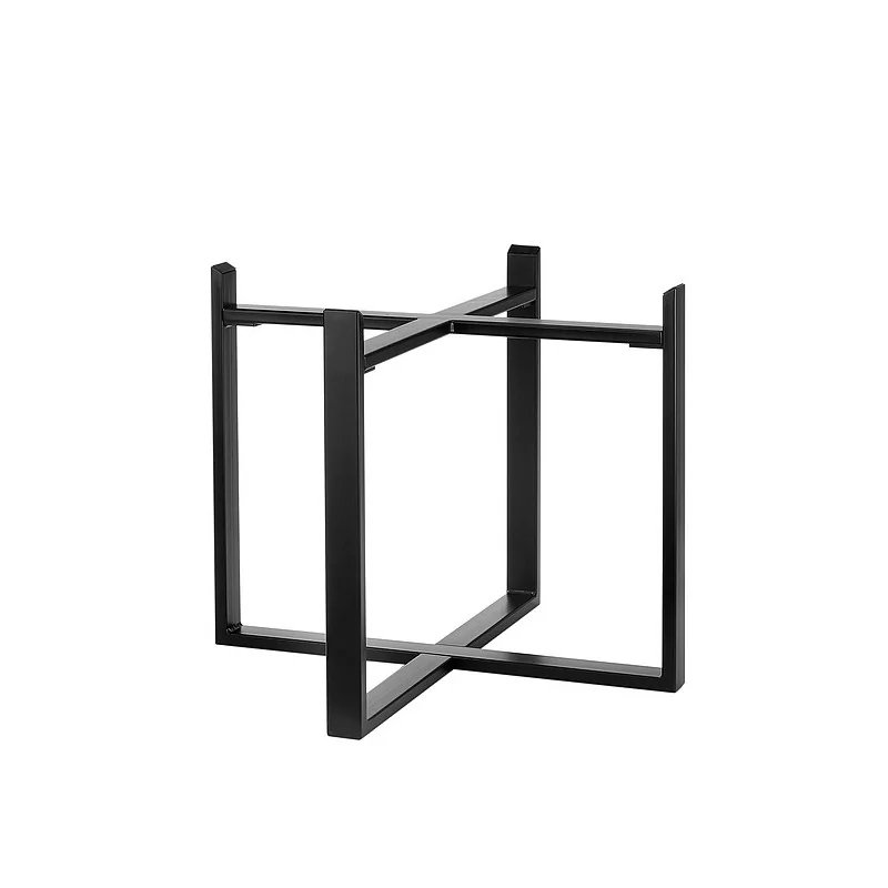 Elegant Rack for XXL bowl KONKRET! - steel, matt black - 70x70x57cm