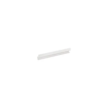 Elegant Pantry Stopper - Steel - Matt White - 29.8 x 4.9 x 2.5 cm - 2-Piece Set
