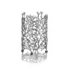 Elegant Wind Lamp Reef - Pewter Alloy - Diam. 10 cm - Ht 15.5 cm