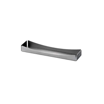 Elegant Satined 18/10 Stainless Steel Tray - 18.3 x 4.8 x 2 cm