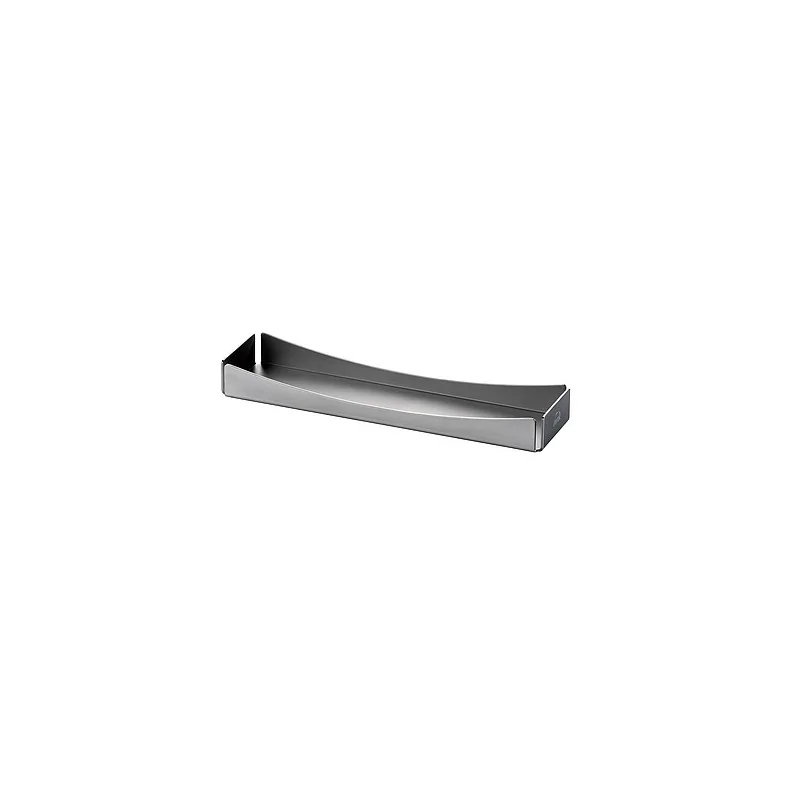Elegant Satined 18/10 Stainless Steel Tray - 18.3 x 4.8 x 2 cm