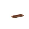 Elegant Walnut Solid Wood Tray - Finish - 25.8 x 10.2 x 2 cm