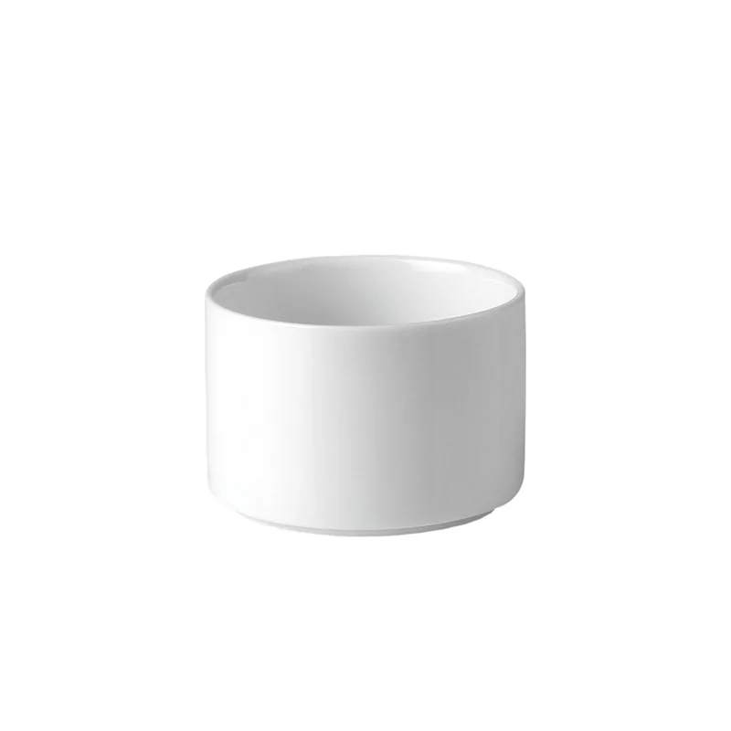 Elegant Small Bowl Catering - White Porcelain - 8 cm Diam. x 5.5 cm Ht - 0.2L Capacity - Set of Six