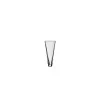 Elegant Clear Glass Cones - Diam. 3.5 cm - Ht 8 cm - 0.03L Capacity - Pack of 12
