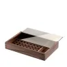 Elegant Walnut Solid Wood Box - Chocolate/Truffle Collection - 36.8 x 23.8 x 6 cm