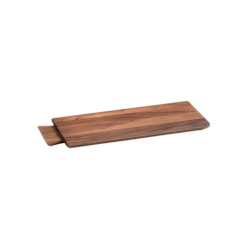 Elegant Walnut Cutting & Snack Board - Solid Wood (44.5 x 16 cm)