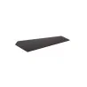 Elegant Ceramic Insert - Solid Construction - Black Finish - Dimensions: 39 x 19.5 x 0.6 cm