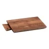 Elegant Walnut Cutting & Snack Board - Solid Wood (31 x 20 cm)