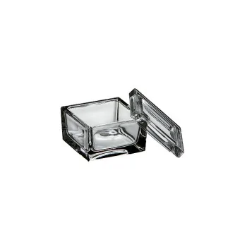 Elegant Clear Glass Small Bowl - 7 x 7 x 3.9 cm (0.1L) - Pack of 12