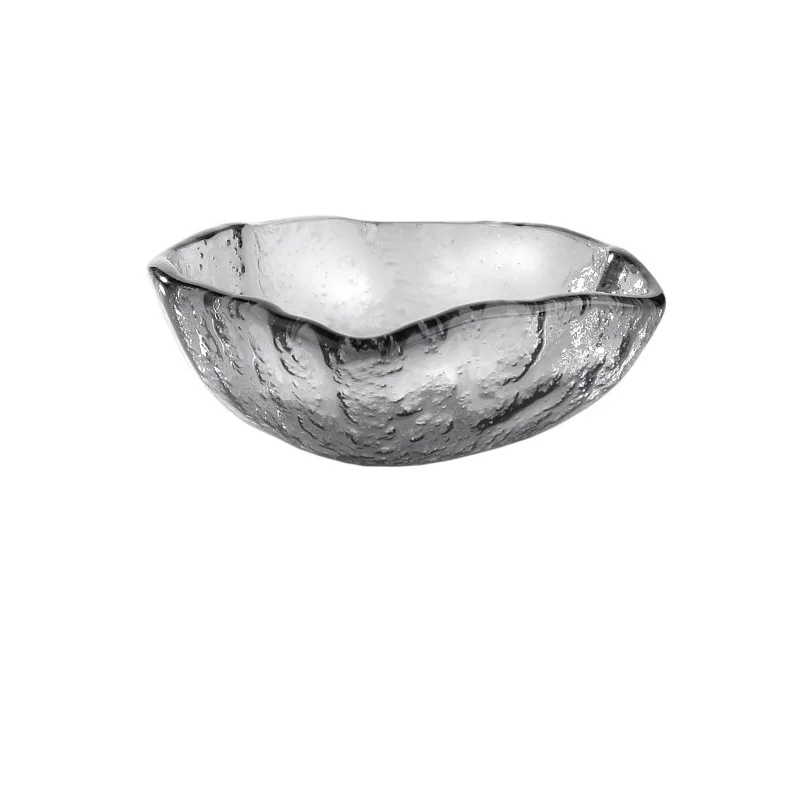 Elegant Dark Grey Glass Small Bowl - Diam. 8 cm - Ht 3 cm - Pack of 12