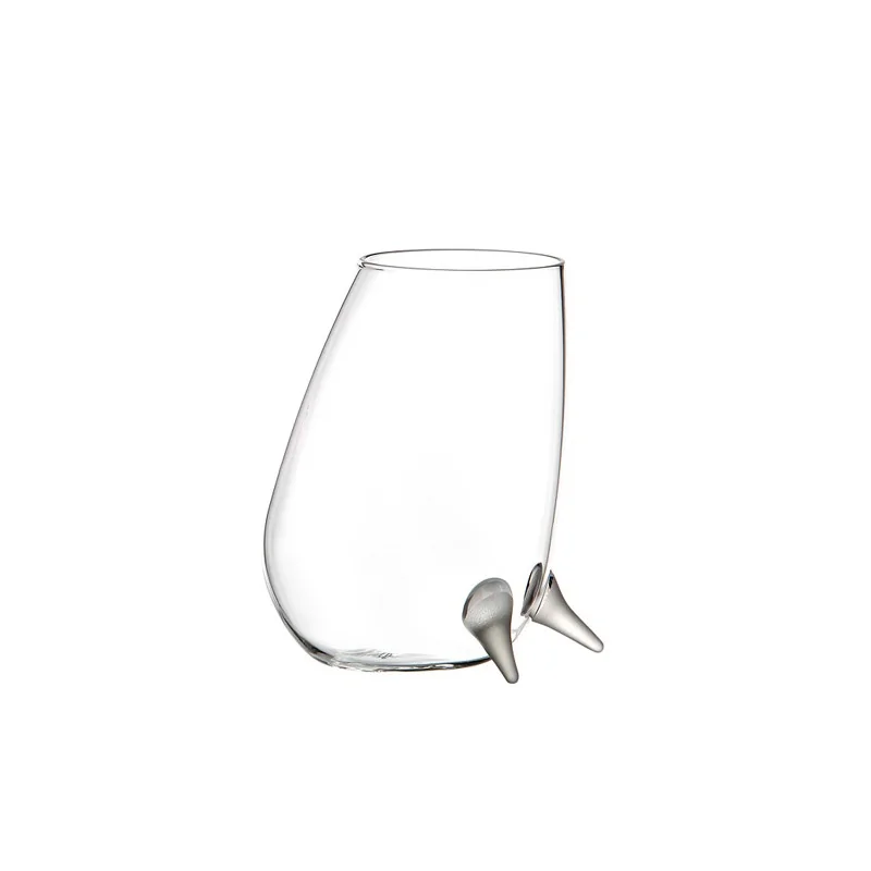 Elegant Viking II Cocktail Glass Borosilicate - Satined/Clear Finish - Diam. 8 cm - Ht 11.5cm - Capacity 0.4L - Set of 6