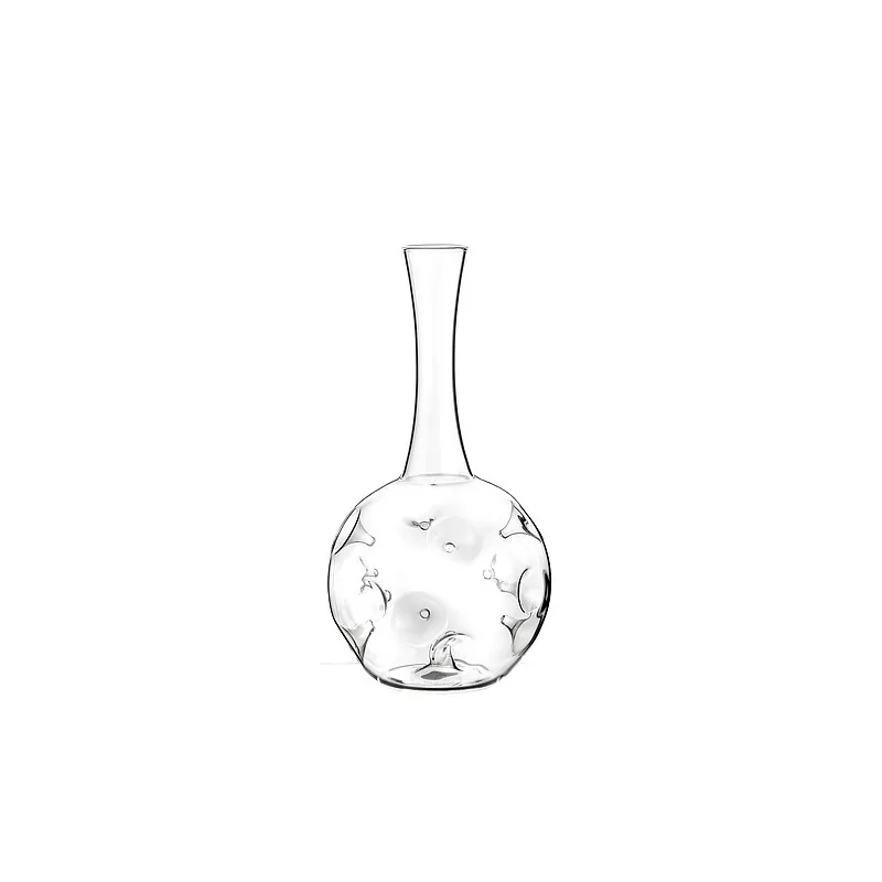 Elegant Eddy Decanter/Carafe - Borosilicate Glass (Dia 17 cm H 33 cm)