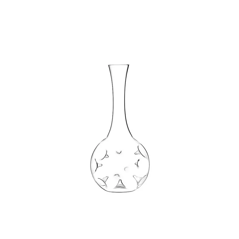 Elegant Eddy Decanter/Carafe - Mini - Borosilicate Glass (Dia 12 cm H25 cm)
