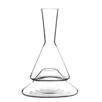 Elegant Doppio Decanter & Carafe - Borosilicate Glass (Dia 20 cm x H 30 cm)