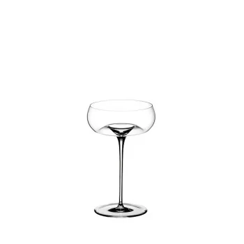Elegant Nostalgic Crystalline Wine Glass - Diam. 10.5 cm - Ht 16.5 cm - 2 Pieces