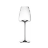 Elegant Straight Vase - Crystalline Wine Glass - Diam. 9 cm Ht 27 cm