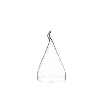 Elegant Borosilicate Glass Cloche - Diam. 30 cm - Ht 48-51 cm