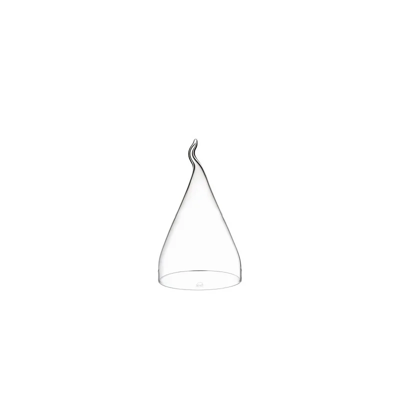 Elegant Borosilicate Glass Cloche - Diam. 18.5 cm - Ht 29-32 cm