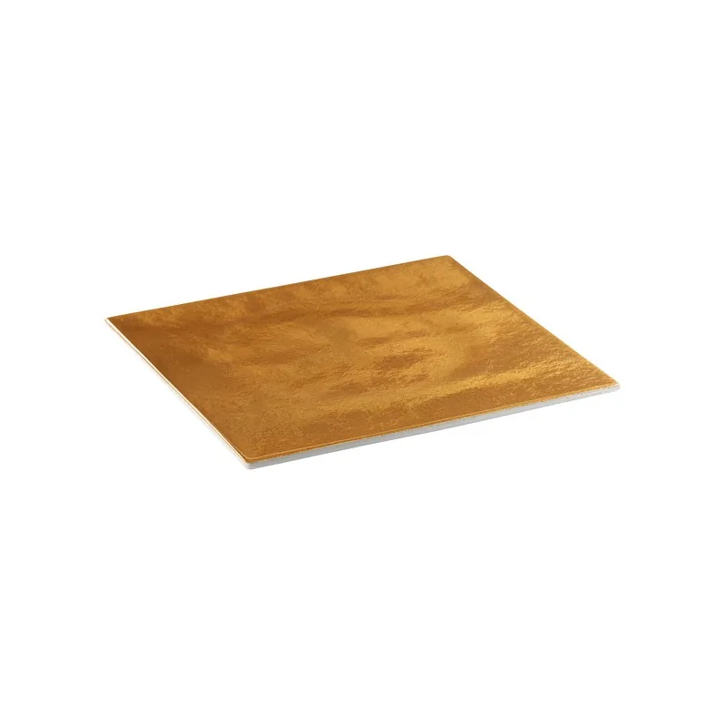Elegant Oro79 Platter - White & Golden China - 26.5 x 26.5 x 1.5 cm