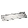 Elegant Clear Glass Platter - 33 x 12 cm