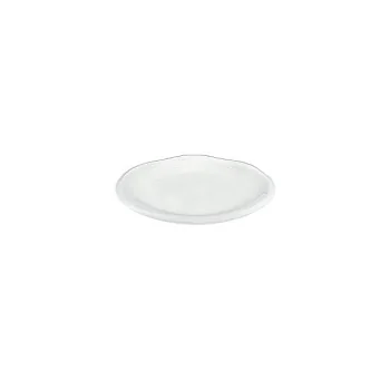 Elegant Glass Plate - Satined Finish - Diam. 14 cm - Pack of 12