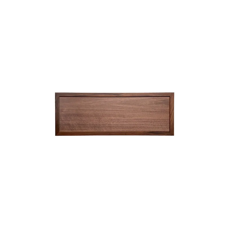 Elegant Walnut Solid Wood Base Tray - 70 x 25.5 x 3.1 cm