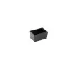 Elegant Black Melamine Box - 9 x 6.3 x 4.5 cm - Set of 6