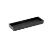 Elegant Black Melamine Insert Box - 29.5 x 9 x 3.3 cm - Set of Three