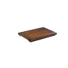 Elegant Walnut Solid Wood Bread Cutting Board - Oiled Finish - 48 x 32.5 x 4.3 cm